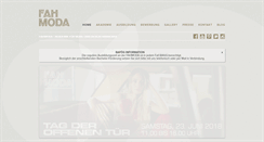Desktop Screenshot of fahmoda.de
